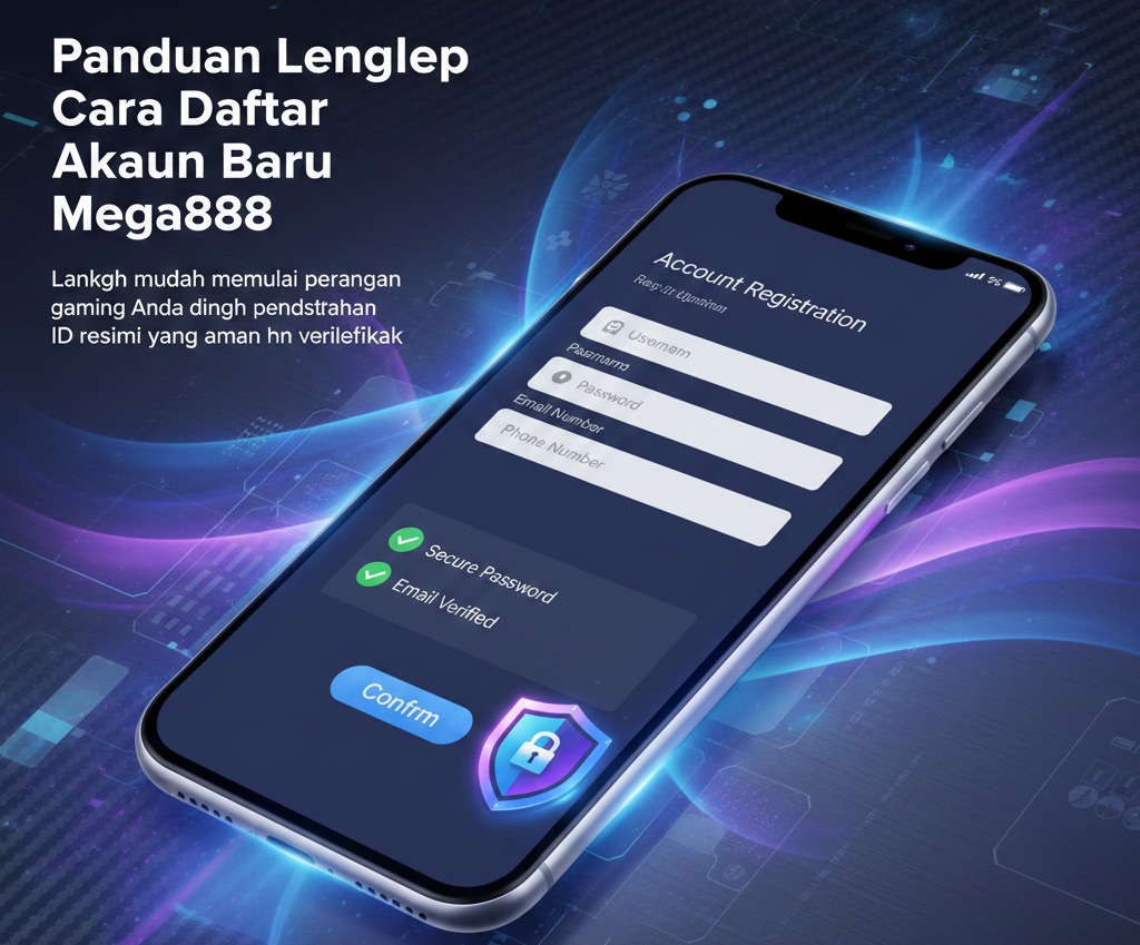 Mega888 Account Registration Tutorial how to register a new official mega888 account 2026